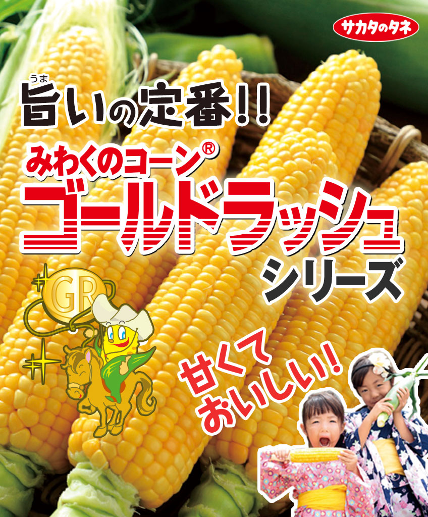 みわくのコーン_ゴールドラッシュシリーズ